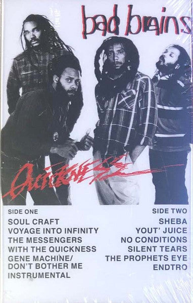 Bad Brains - Quickness Cassette Tape