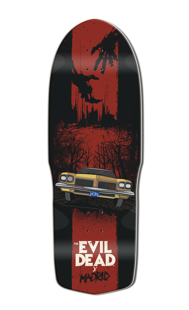 *Pre-Order* The Evil Dead x Madrid 45th Anniversary Olds 10.25" Skateboard Deck