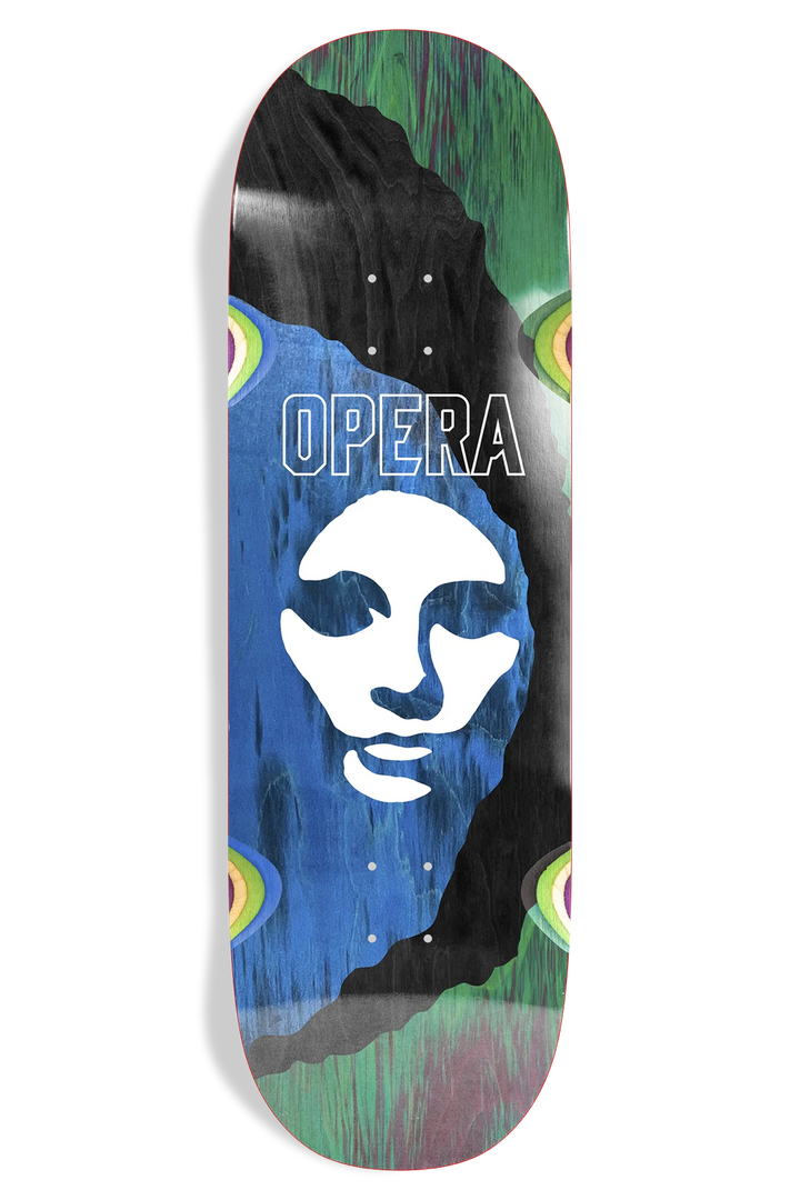 OPERA Triple Torn Big Mask EX7 9" Skateboard Deck