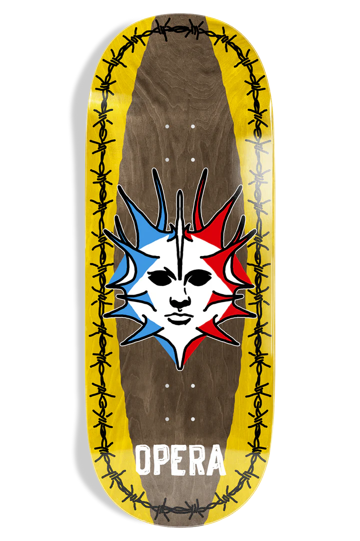 Opera Fatties Torn Spike 12" Skateboard Deck