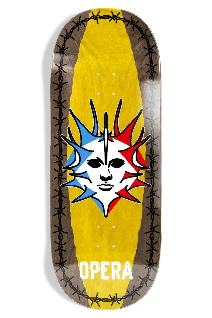 Opera Fatties Torn Spike 12" Skateboard Deck