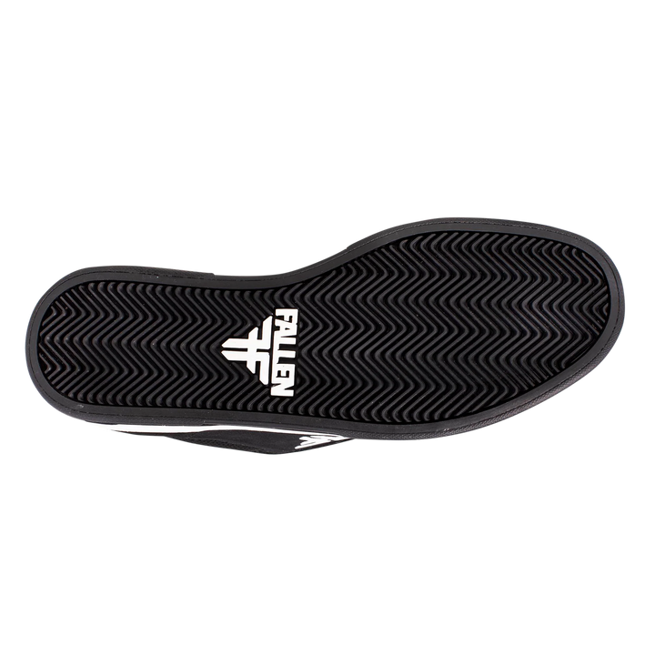 Fallen Patriot Black/White Skateboard Shoes
