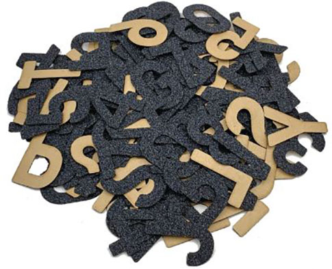 Pepper Alphanumeric Custom Grip Kit