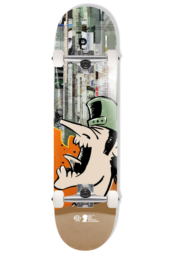 PUSH Andy Jenkins Guest BRF 8.25" COMPLETE SKATEBOARD
