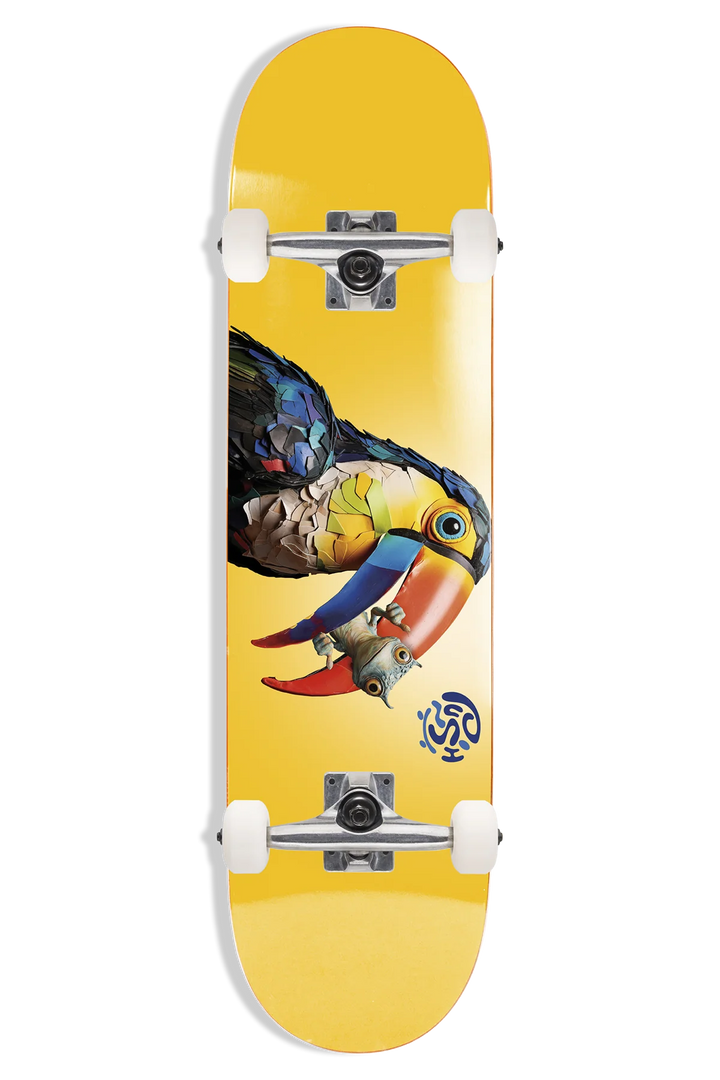 Push "Toucan" 7.25" Soft Top Complete Skateboard