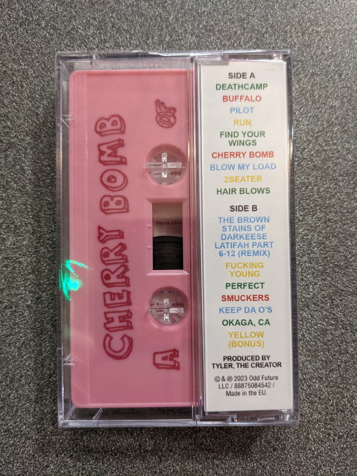 Tyler, The Creator – Cherry Bomb Pink Shell Cassette *Unofficial Release*