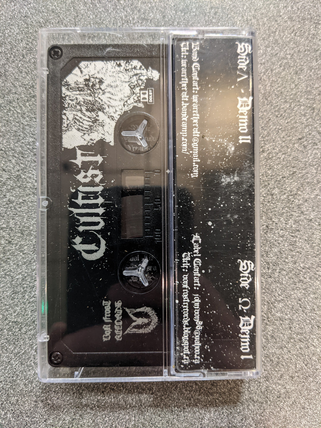 Cultist - Cultist (Demos 1 & 2) Cassette