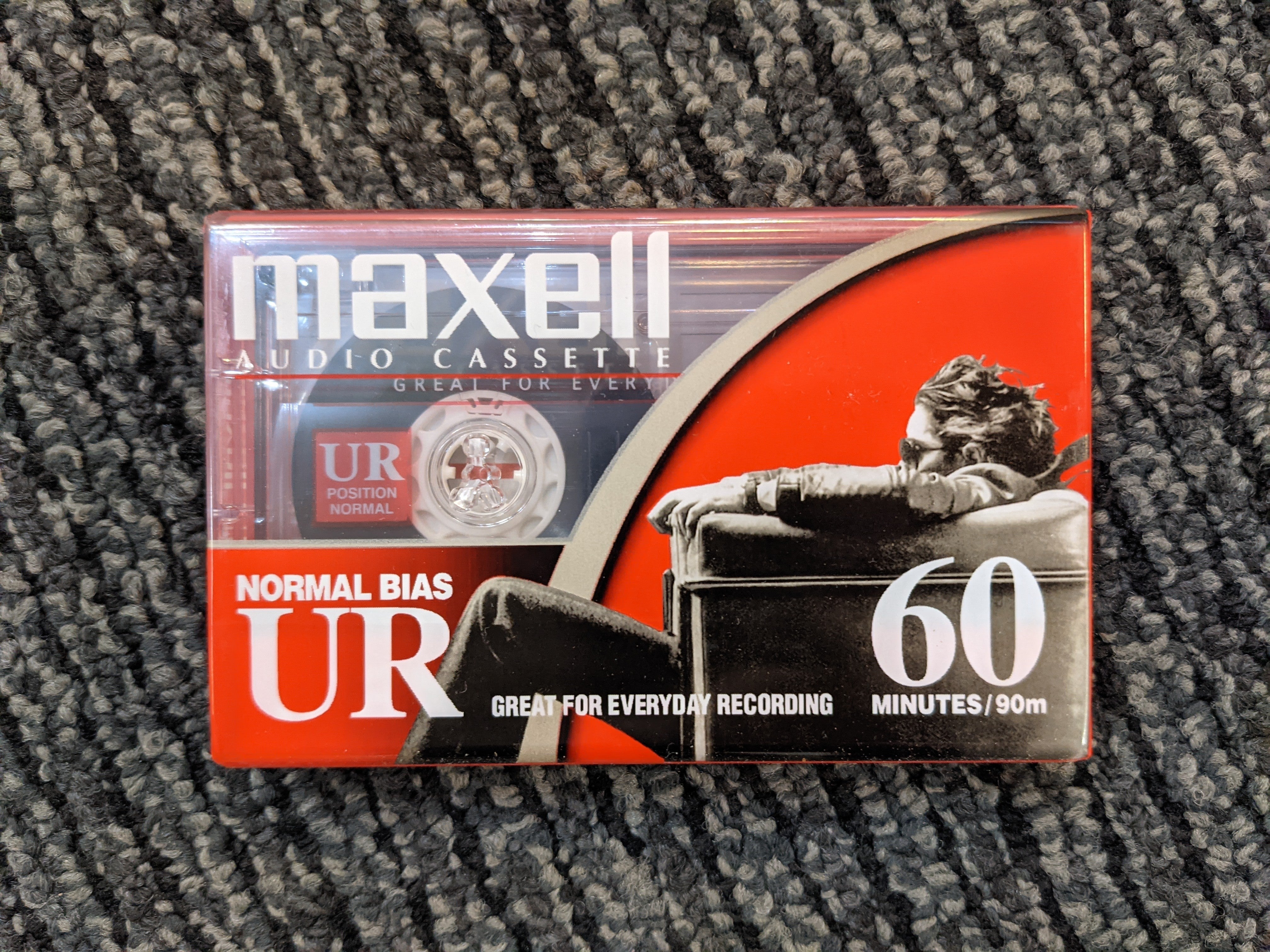 Maxell UR-60 Blank Cassette *Sealed* – The Dark Slide