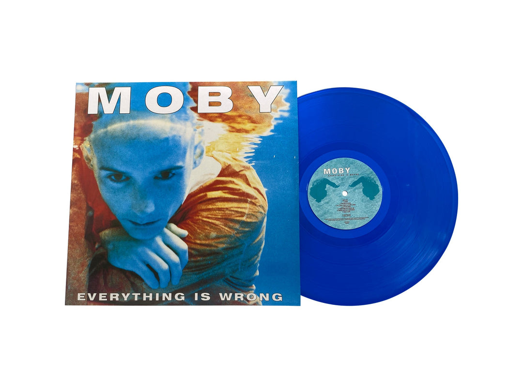 Moby - Everything Is Wrong (Limited Edition Blue Colored Vinyl) [New Without Shrink]