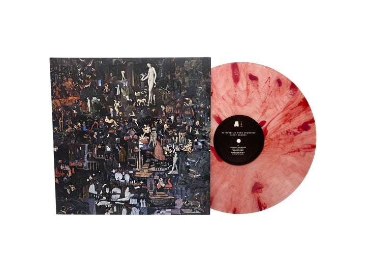 Psychedelic Porn Crumpets - Night Gnomes (Limited Edition Red Natural Swirl Colored Vinyl) [New Without Shrink]