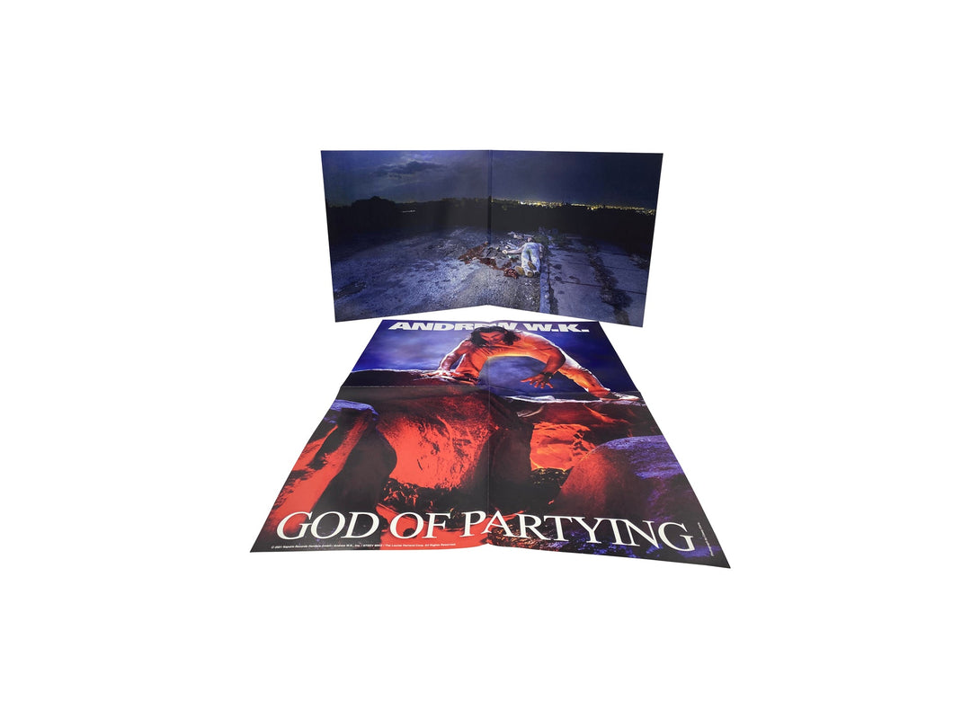Andrew W.K. - God Is Partying (Limited Edition Blue Colored Vinyl) [New Without Shrink]