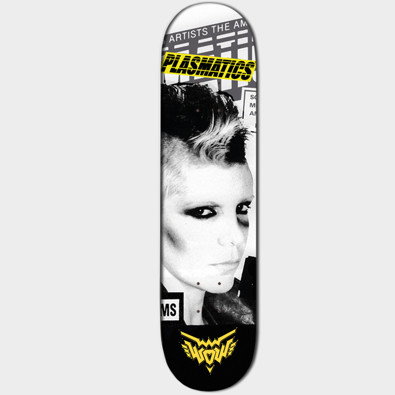 Volatile x Plasmatics Wendy O Skateboard Deck The Dark Slide