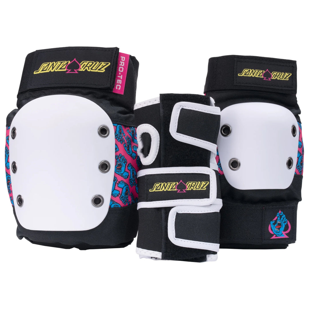 Pro-Tec x Santa Cruz Street Gear 3-Pack Pad Set