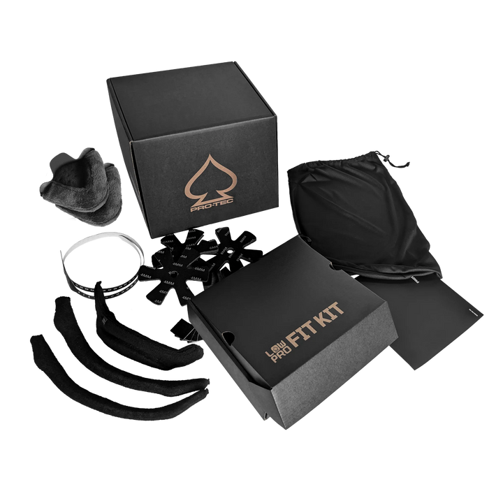 Protec x Santa Cruz LOW PRO Snow Certified Helmet (Black Gloss)