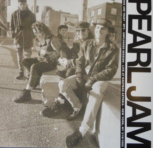 Pearl Jam – Love And Trust: MTV Unplugged (Color Vinyl) LP *Unofficial Release*