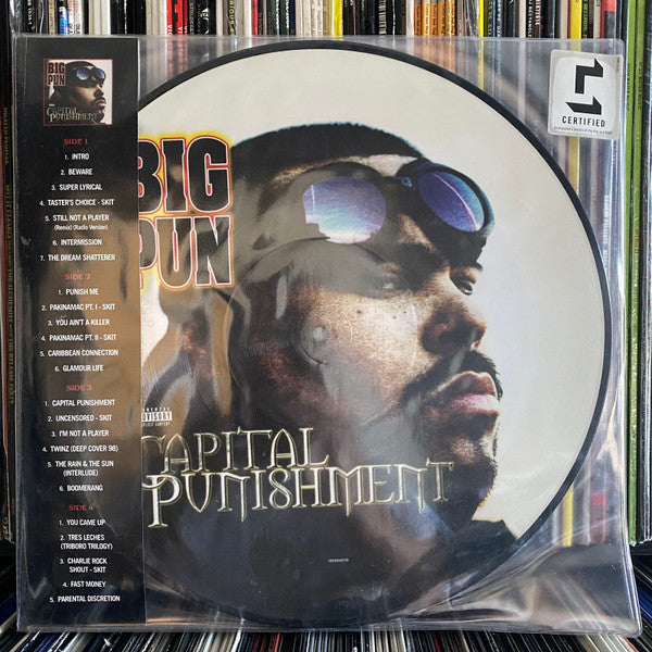 Big Pun - Capital Punishment Picture Disc 2xLP Vinyl LP Record