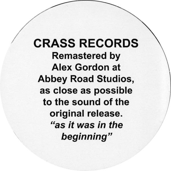 Crass – Stations Of The Crass 2x Vinyl LP Record