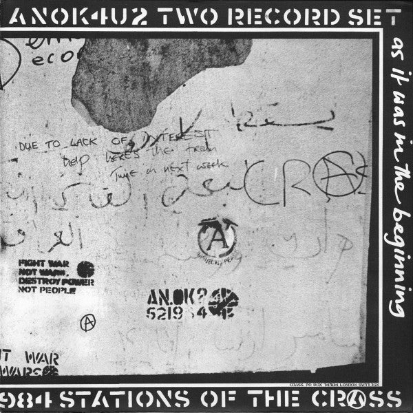 Crass – Stations Of The Crass 2x Vinyl LP Record