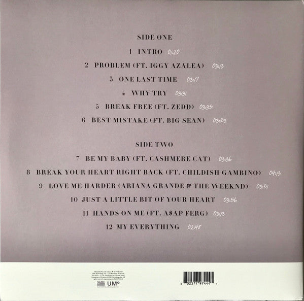 Grande, Ariana - My Everything Vinyl LP Record