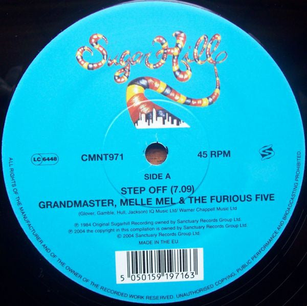 Grandmaster Flash, Melle Mel And The Furious Five – Step Off / Pump Me Up 12" Vinyl LP Record