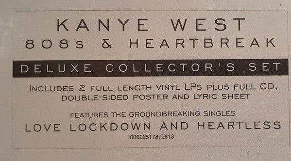 Kanye West - 808s And Heartbreak Deluxe 2x Vinyl LP Record + CD
