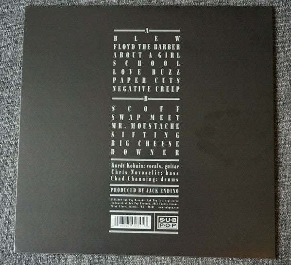 NIRVANA ‎– Bleach Vinyl LP Record