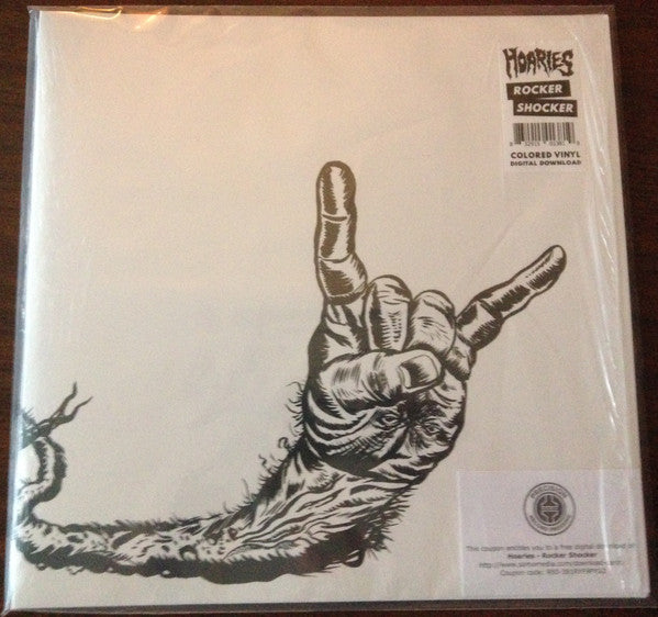 Hoaries – Rocker Shocker Clear & Black Color Vinyl LP Record