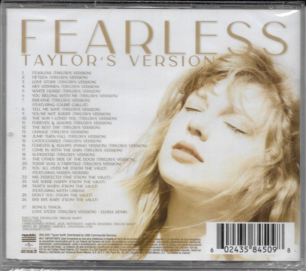 Taylor Swift - Fearless (Taylor's Version) 2xCD