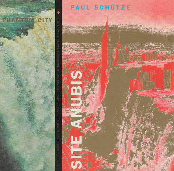 Paul Schütze + Phantom City – Site Anubis CD *Used 1996 Release*