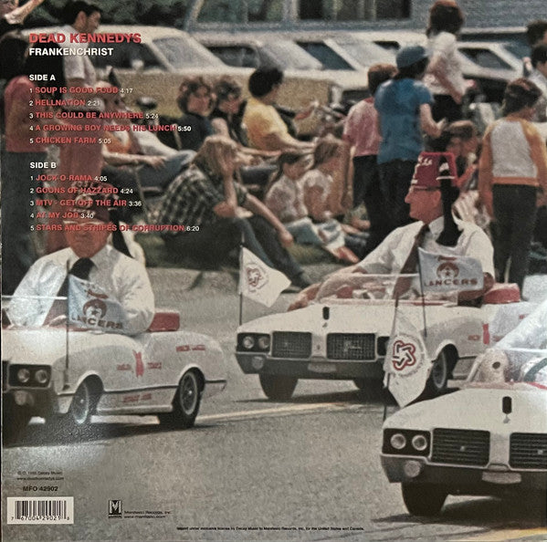 Dead Kennedys – Frankenchrist Vinyl LP Record - The Dark Slide