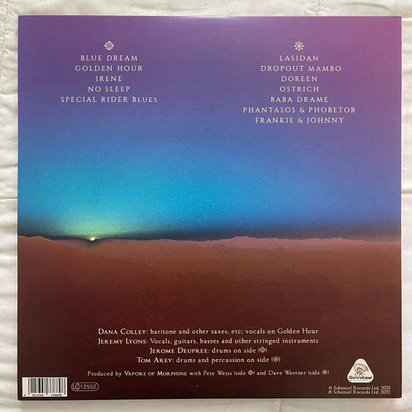 Vapors of Morphine – Fear & Fantasy 180G (Blue Marbled Color Vinyl) LP Record