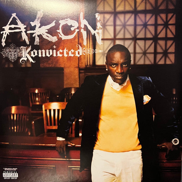 Akon - Konvicted 2xLP Vinyl LP Record - The Dark Slide