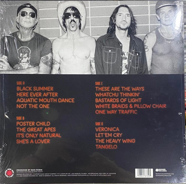 Red Hot Chili Peppers – Unlimited Love 2x (Blue Color Vinyl) LP Record