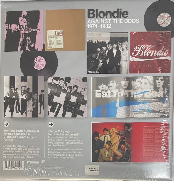 Blondie ‎– Against The Odds 1974 - 1982 4X Vinyl LP Record Box Set