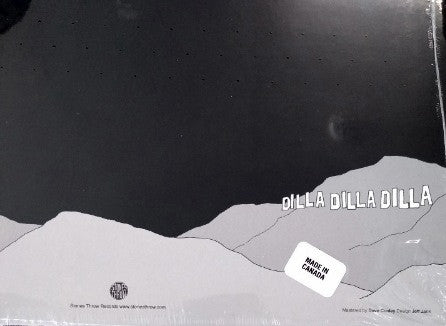 J Dilla - Donuts (Shop Cover) BACK LP COVER