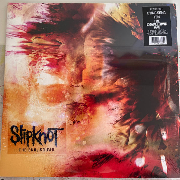 Slipknot – The End For Now... Neon Yellow Color Vinyl LP Record