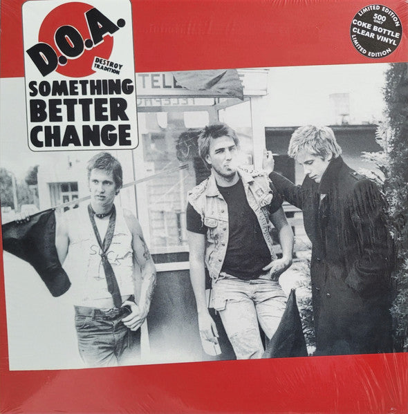 D.O.A. - Something Better Change Vinyl LP Record