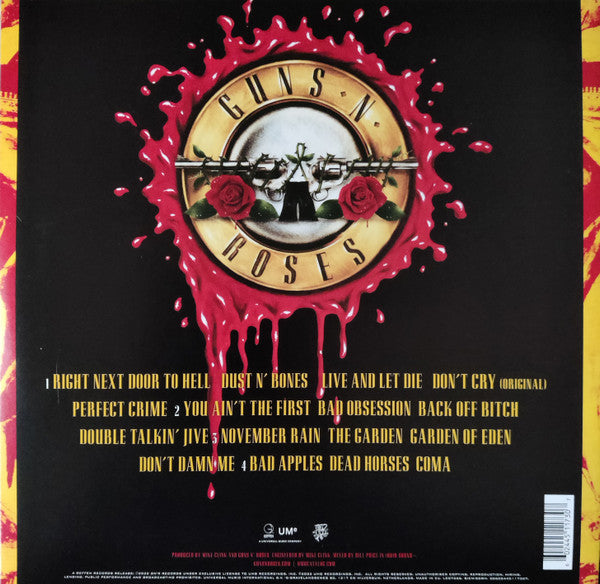 Guns N' Roses - Use Your Illusion Vol 1 2X Vinyl LP Record