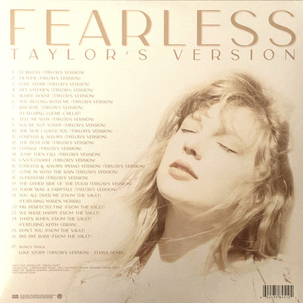 Taylor Swift – Fearless (Taylor's Version) 3x Vinyl LP Record