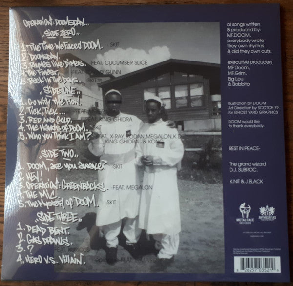 MF DOOM - Operation: Doomsday 2x Vinyl LP Record