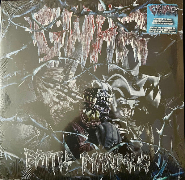 Gwar – Battle Maximus Crystal Blue w/Dark Blue Swirl Color 2x Vinyl LP Record **USED**