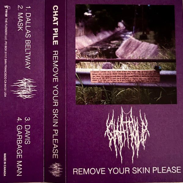 Chat Pile – Remove Your Skin Please Purple Color Cassette
