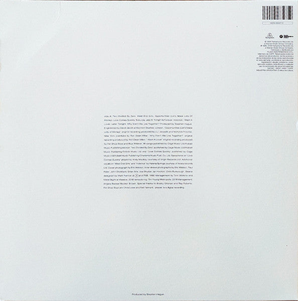 Pet Shop Boys – Please [180 Gram] Vinyl LP Record