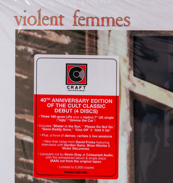 Violent Femmes – Violent Femmes [LTD Deluxe Box Set] 3x Vinyl LP Record + 7"