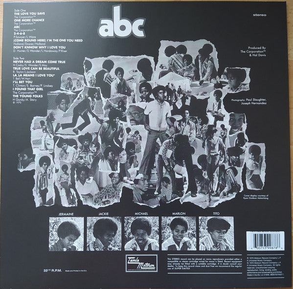 Jackson 5, The – ABC (Blue Color Vinyl) LP Record