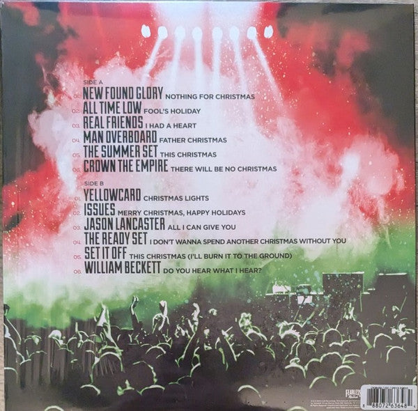 Punk Goes Christmas V/A (Green Color Vinyl) LP Record