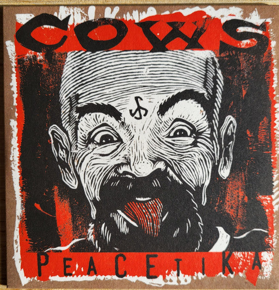 COWS - PEACETIKA (Haxe XXL Cover Art) CD 2024 REISSUE