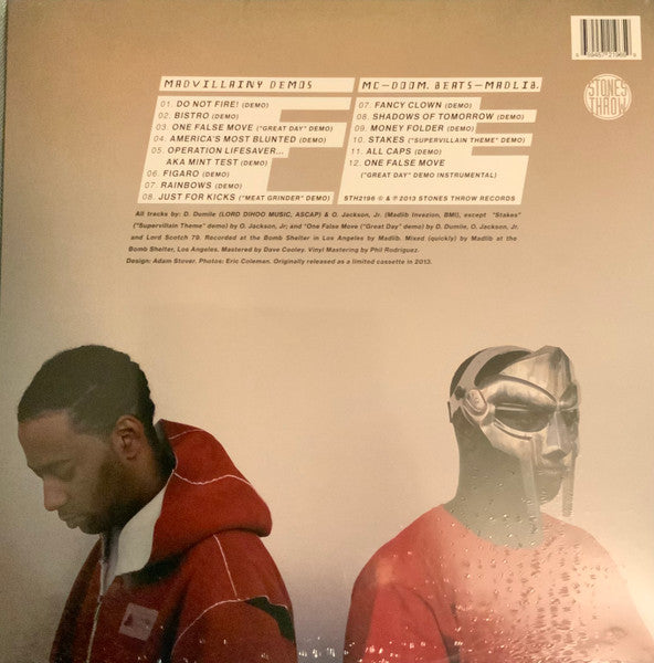 Madvillain – Madvillainy Demos Vinyl LP Record – The Dark Slide