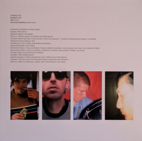 Chokebore - Black Black (Violet Color Vinyl) LP Record – The Dark