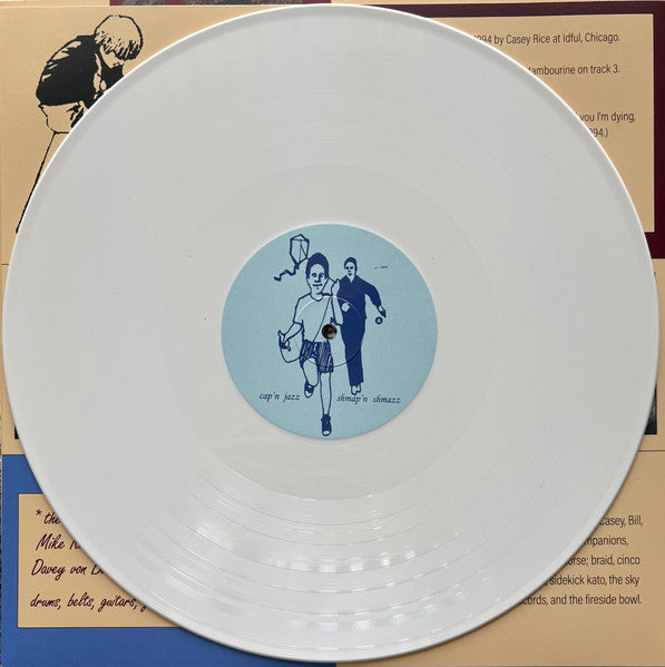 Cap'n Jazz – Burritos, Inspiration Point, Fork Balloon Sports, Cards in the Spokes, Automatic Biographies, Kites, Kung Fu, Trophies, Banana Peels We've Slipped On, and Egg Shells We've Tippy Toed Over Vinyl LP Record